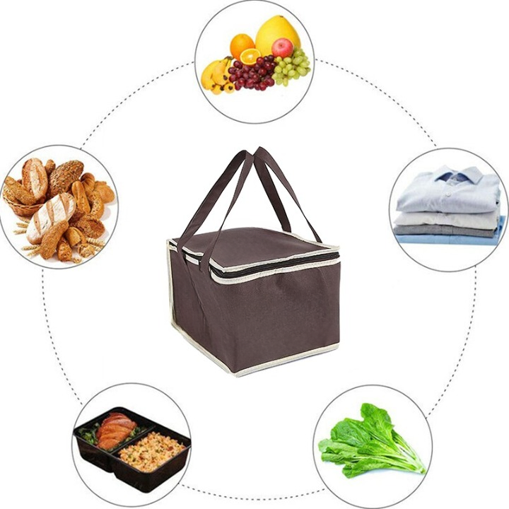 Portable Lunch Cooler Bag Folding